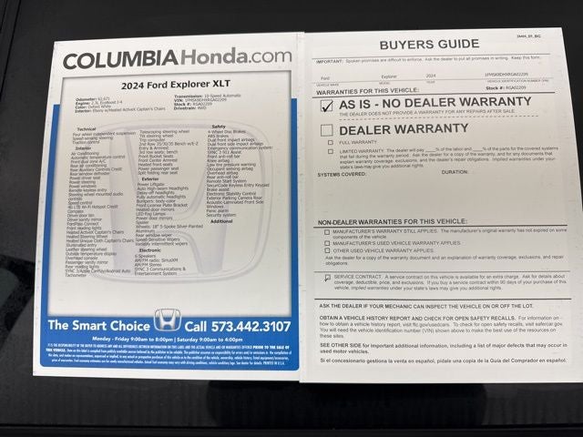 2024 Ford Explorer XLT