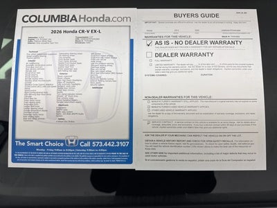 2026 Honda CR-V EX-L