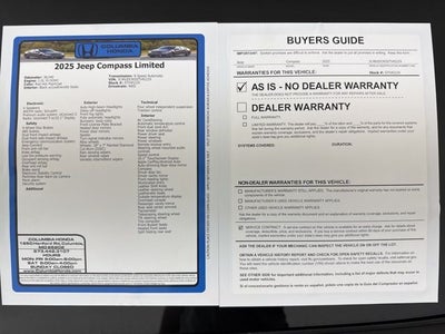 2025 Jeep Compass Limited