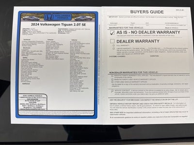 2024 Volkswagen Tiguan 2.0T SE