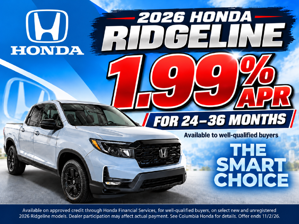 2026 Honda Ridgeline TrailSport AWD