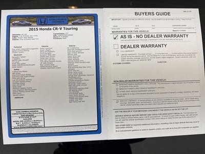 2015 Honda CR-V Touring