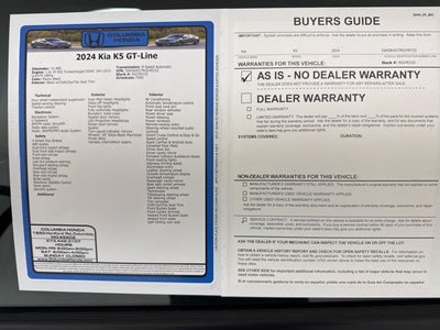 2024 Kia K5 GT-Line