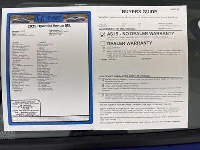 2025 Hyundai Venue SEL