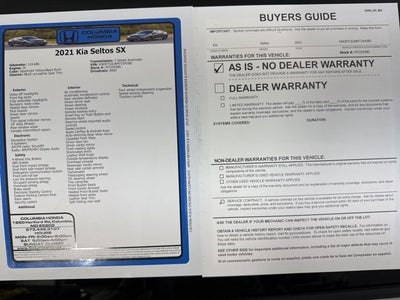 2021 Kia Seltos SX