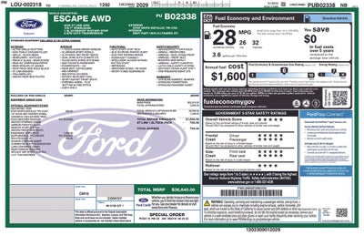 2023 Ford Escape ST-Line