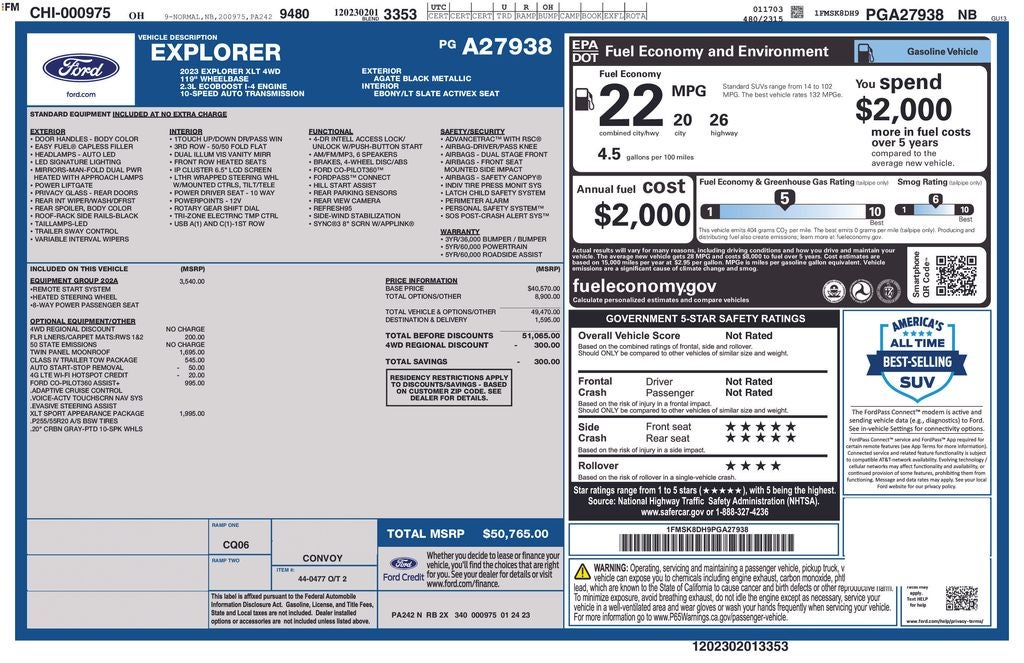 2023 Ford Explorer XLT