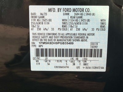 2023 Ford Explorer XLT