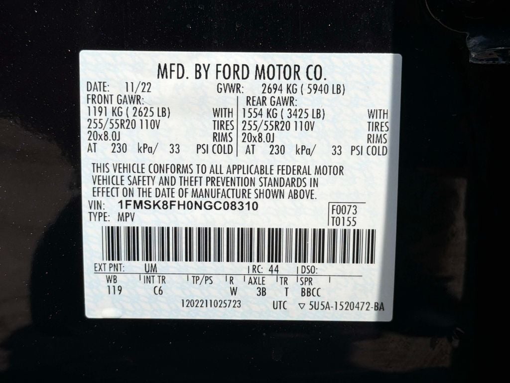 2022 Ford Explorer Limited