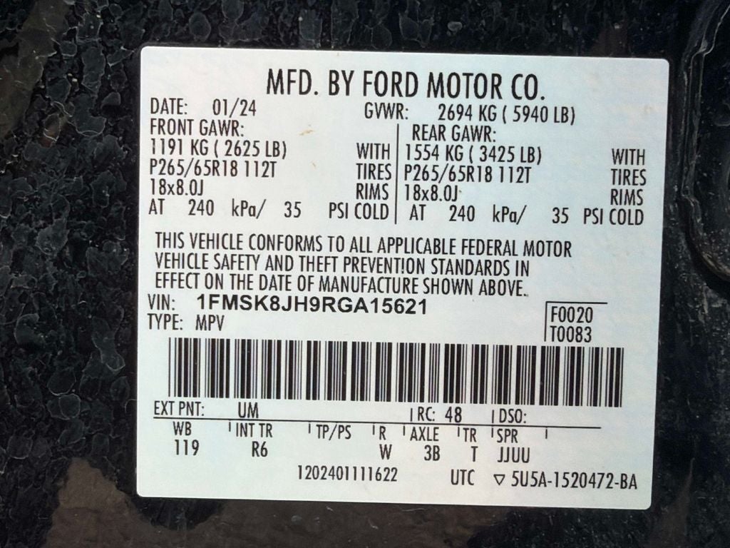 2024 Ford Explorer Timberline