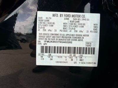 2025 Ford Explorer ST-Line