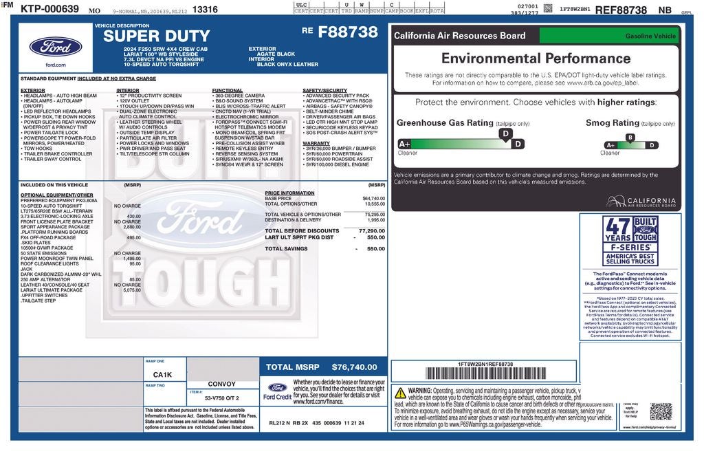 2024 Ford F-250SD Lariat