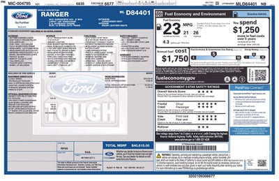 2021 Ford Ranger Lariat