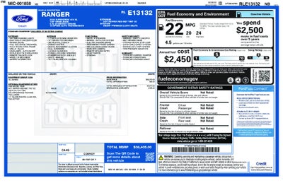 2024 Ford Ranger XL