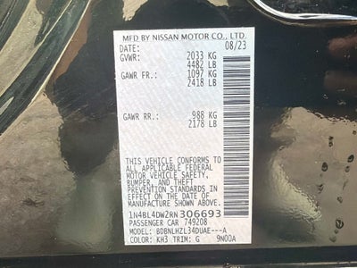 2024 Nissan Altima 2.5 SV
