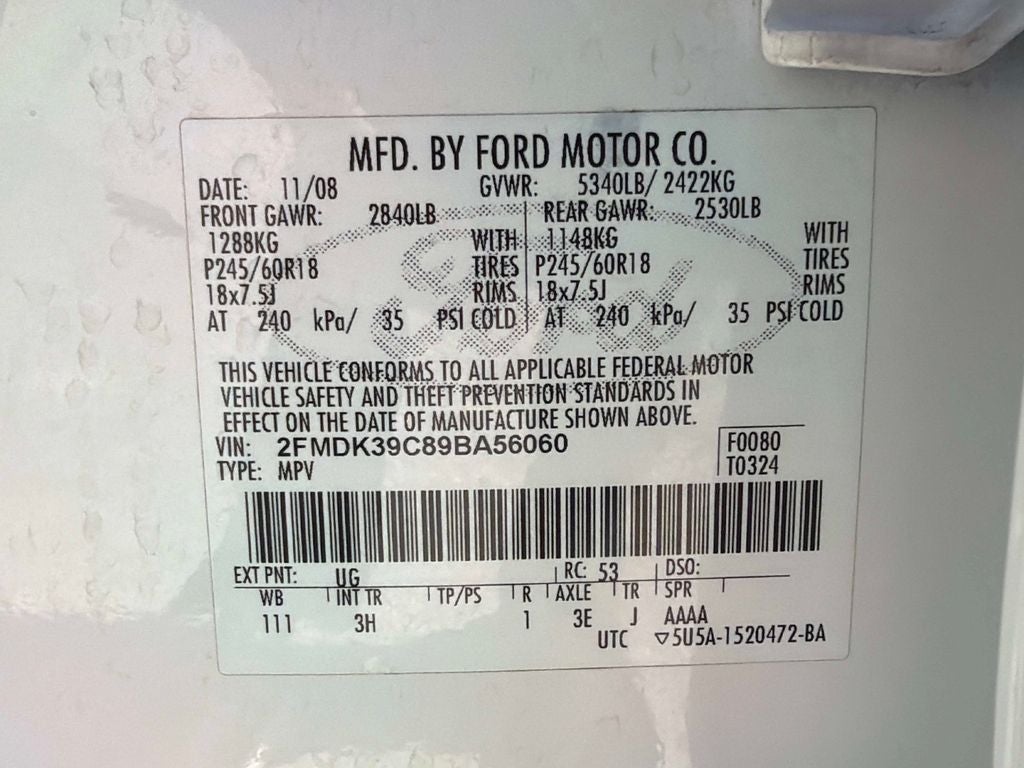 2009 Ford Edge Limited