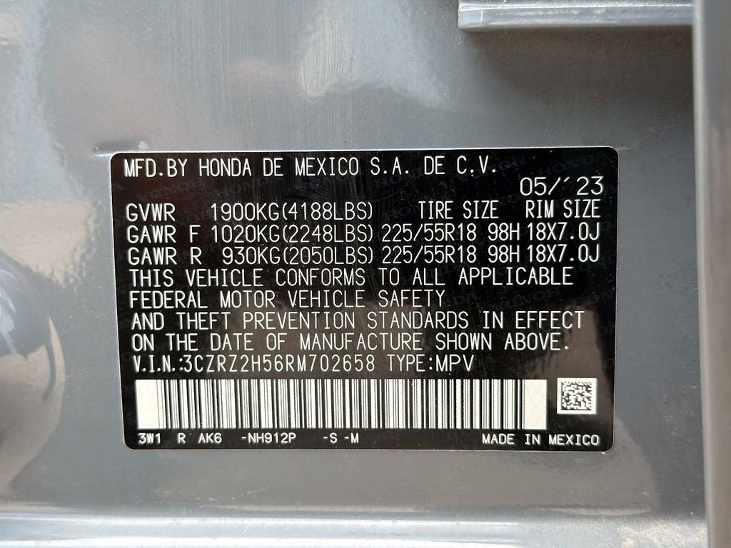 2024 Honda HR-V Sport