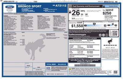 2021 Ford Bronco Sport Outer Banks