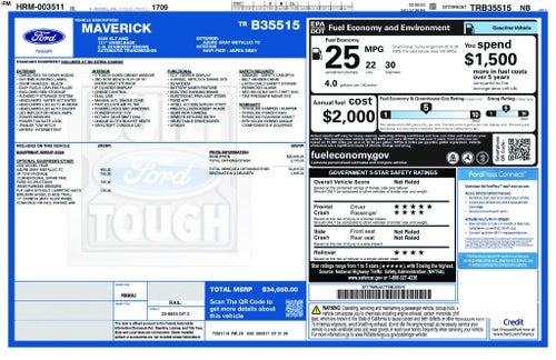 2026 Ford Maverick XLT