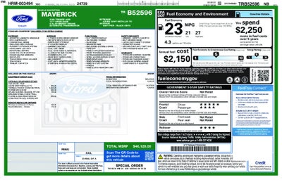 2026 Ford Maverick Tremor
