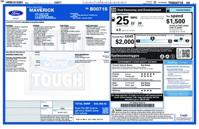 2026 Ford Maverick Lariat