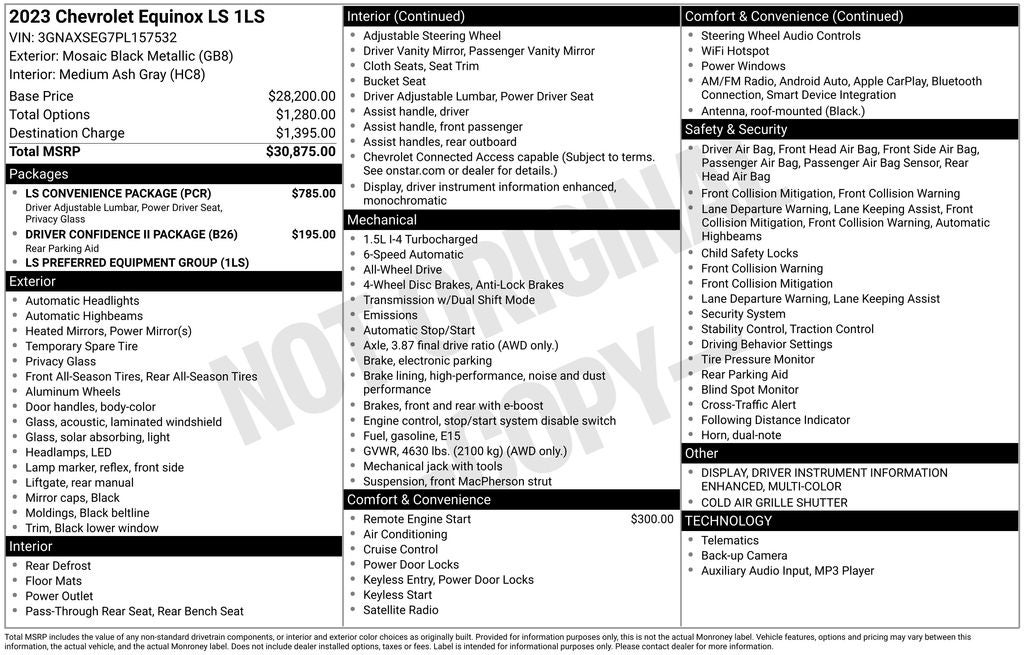 2023 Chevrolet Equinox LS