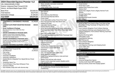 2024 Chevrolet Equinox Premier