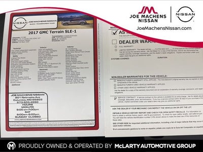 2017 GMC Terrain SLE-1