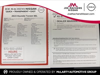 2023 Hyundai Tucson SEL