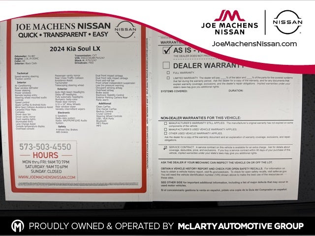 2024 Kia Soul LX