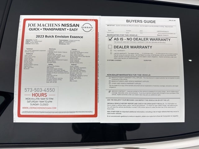 2023 Buick Envision Essence