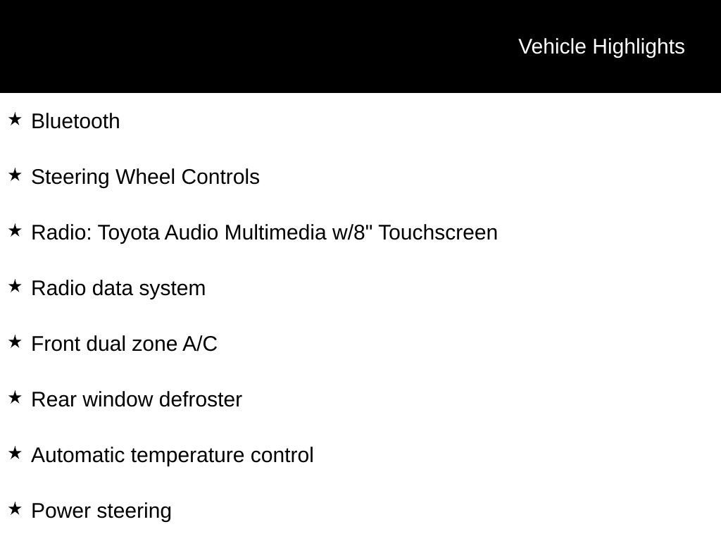 2025 Toyota Camry LE