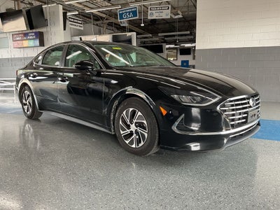 2021 Hyundai Sonata Hybrid Blue