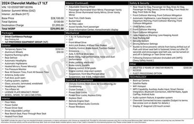 2024 Chevrolet Malibu LT 1LT