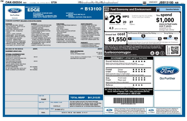 2018 Ford Edge Titanium