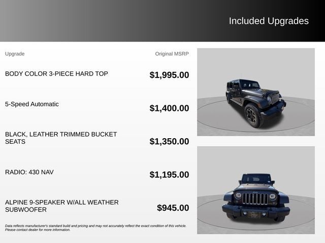 2017 Jeep Wrangler Unlimited Sahara