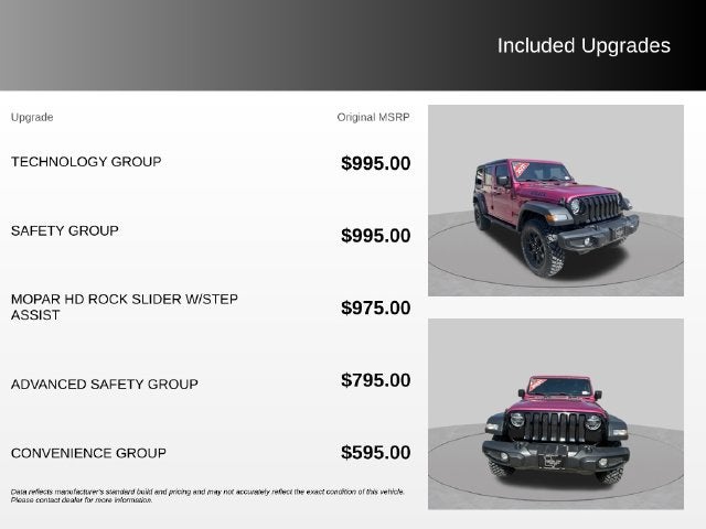 2021 Jeep Wrangler Unlimited Willys