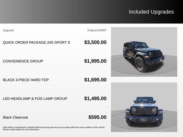 2024 Jeep Wrangler Sport S