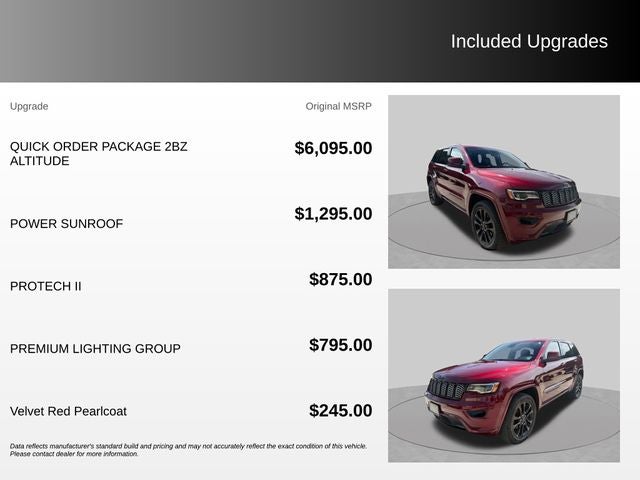 2020 Jeep Grand Cherokee Altitude