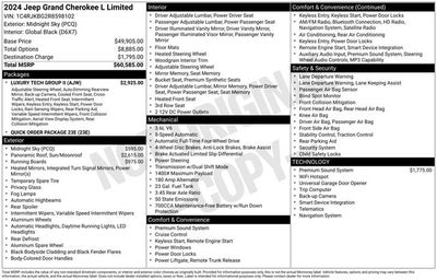 2024 Jeep Grand Cherokee L Limited