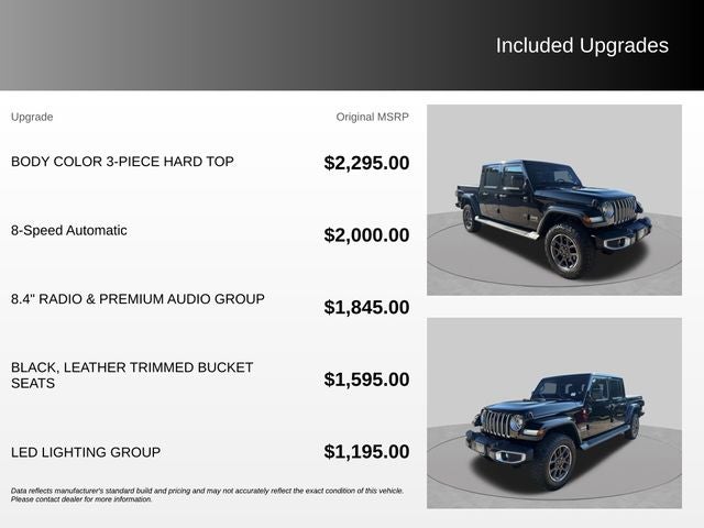 2020 Jeep Gladiator Overland