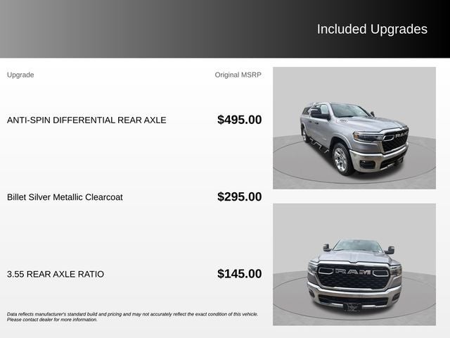 2025 RAM 1500 Big Horn/Lone Star