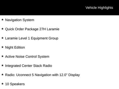 2026 RAM 1500 Laramie