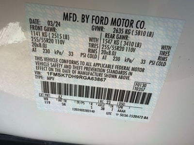 2024 Ford Explorer XLT