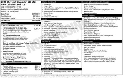 2025 Chevrolet Silverado 1500 LTZ