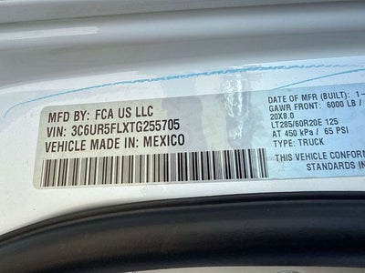 2026 RAM 2500 Laramie