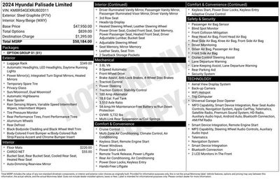 2024 Hyundai Palisade Limited