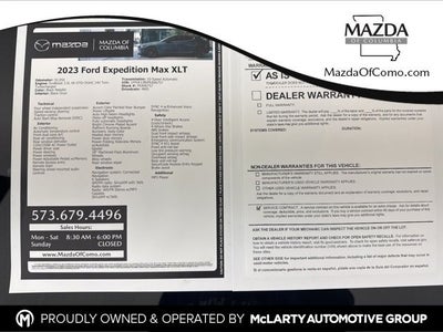 2023 Ford Expedition Max XLT