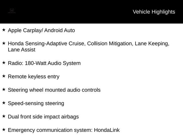 2026 Honda Civic Sport
