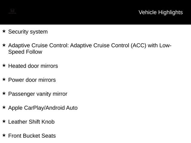2026 Honda Civic Sport